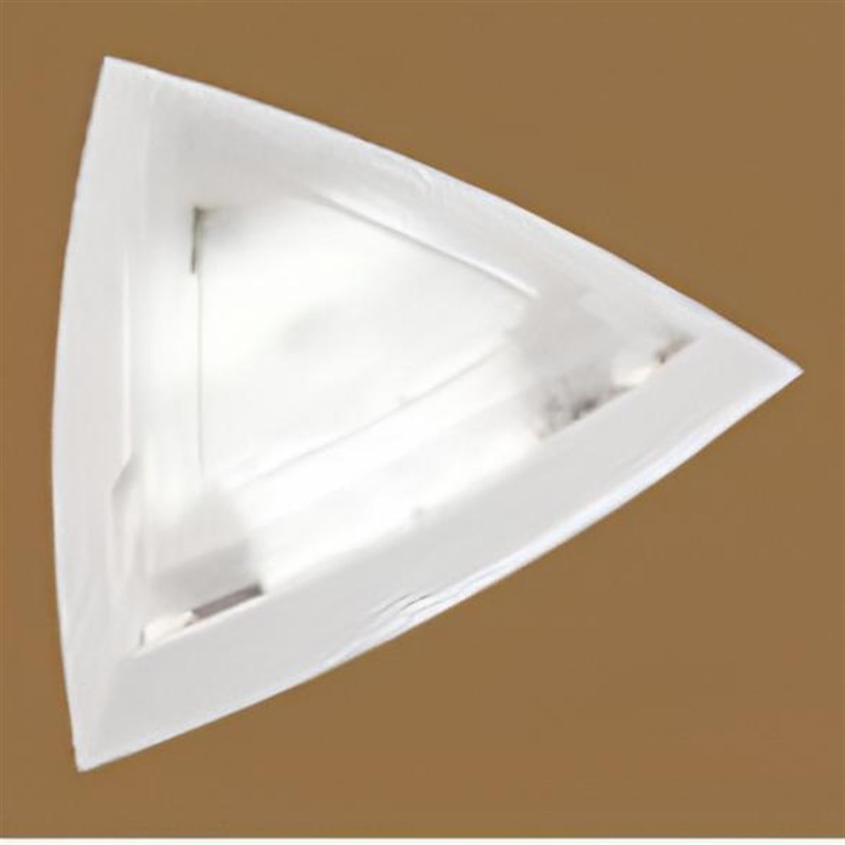 İlia Jumbo Üçgen (Beyaz) 3XE27 1